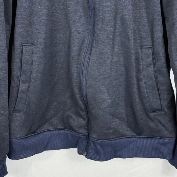 Under Armour Storm Full Zip Jacket Mens Size XLarge Dark Blue Athletic Pockets - Picture 3 of 11